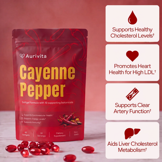 Aurivita Capsaicin Power - Cayennepfeffer-Weichkapseln