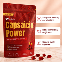 Aurivita Capsaicin Power - Cayennepfeffer-Weichkapseln