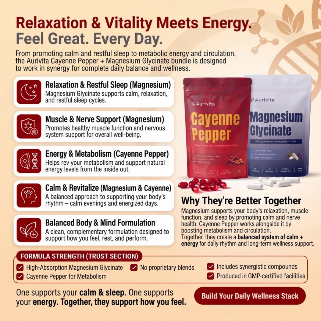 Cayenne + Magnesium Glycinate