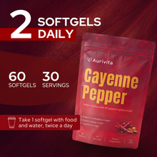 Aurivita Capsaicin Power - Cayennepfeffer-Weichkapseln