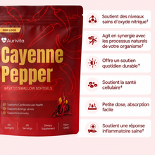 Aurivita Capsaicin Power - Cayennepfeffer-Weichkapseln