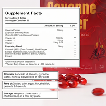 Aurivita Capsaicin Power - Cayennepfeffer-Weichkapseln
