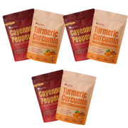 Buy 3 Cayenne + Buy 3 Tumeric