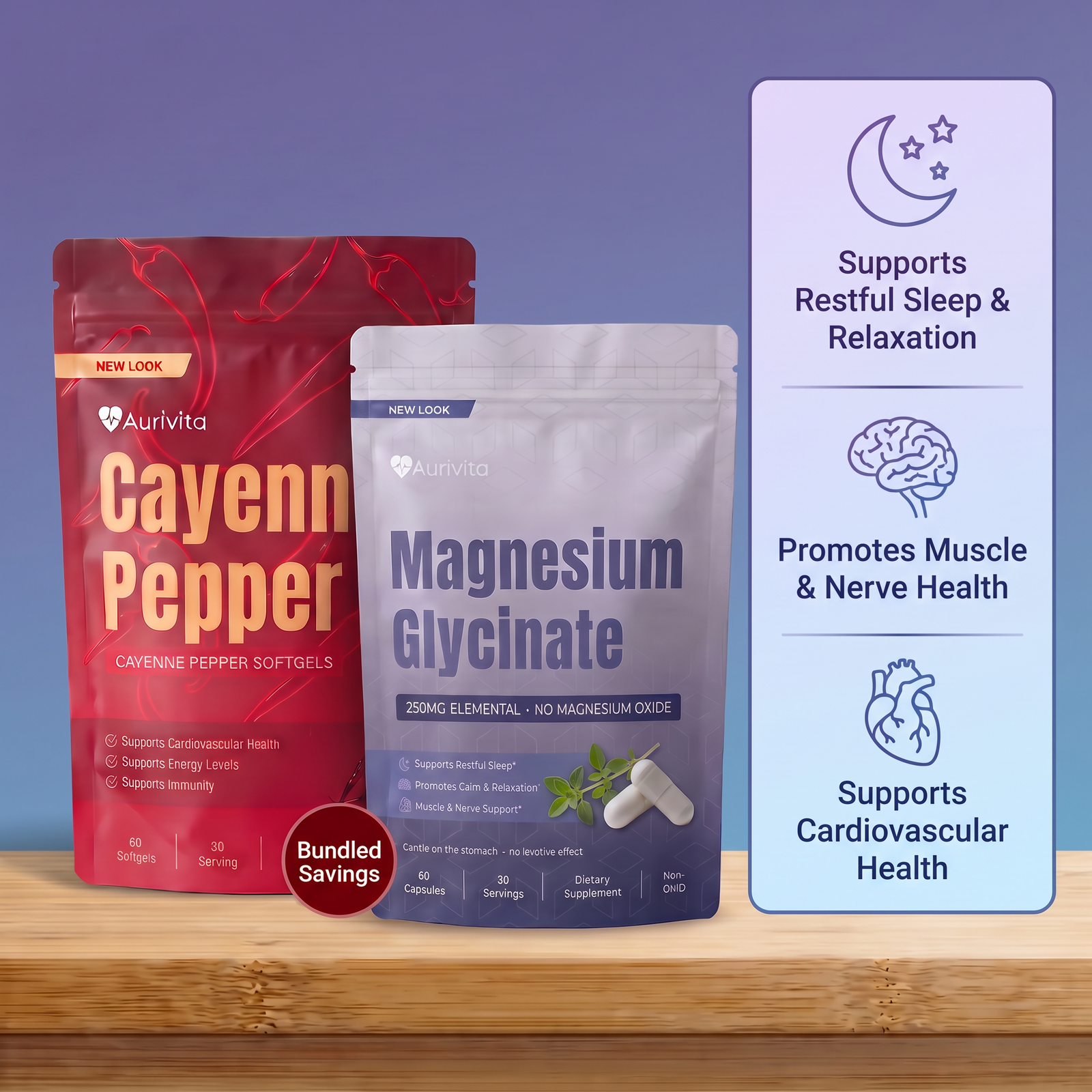 Cayenne + Magnesium Glycinate