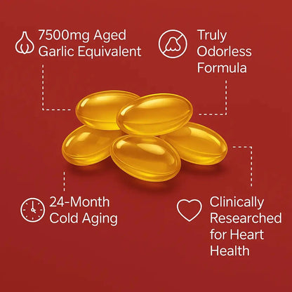Geruchloser, gereifter Knoblauchextrakt von Aurivita Health